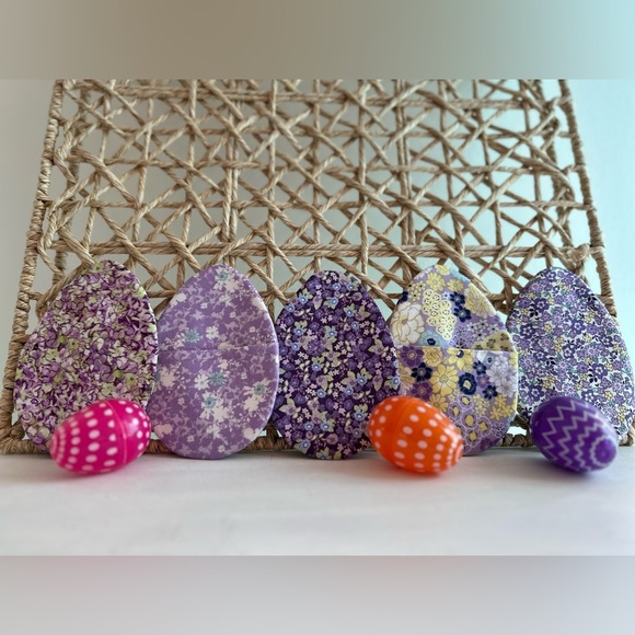 Eco-friendly cotton refillable Easter eggs (preorder) - Picture 4 of 11